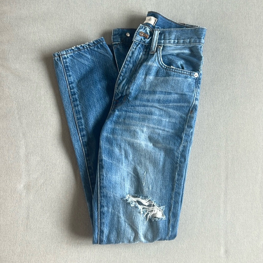 Madewell rigid skinny jeans sz 24